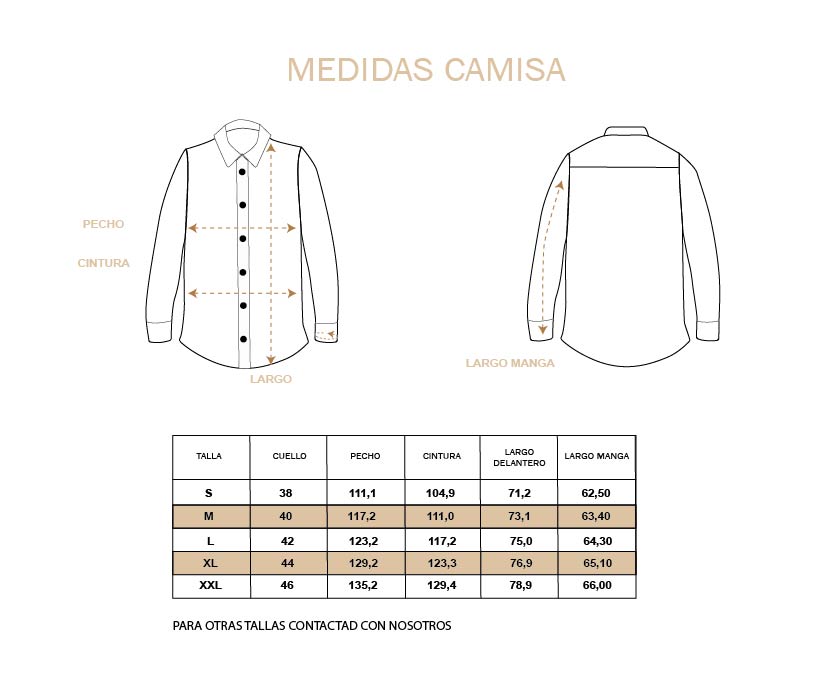 Camisa lino cuello chimenea